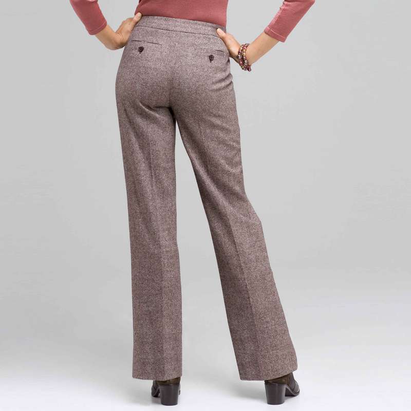 Classic Narrow Leg Pant, Black Multi, large image number 1